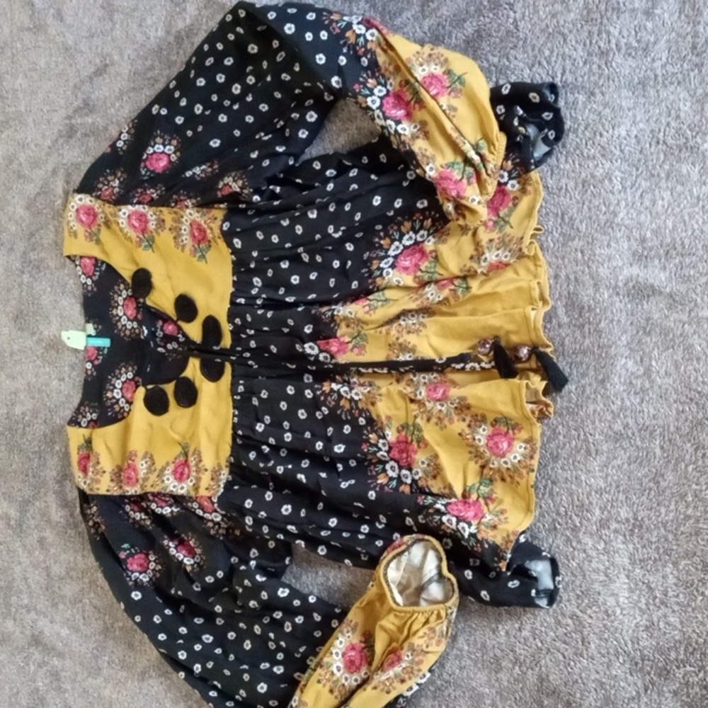 FARM Rio Intarsia Top